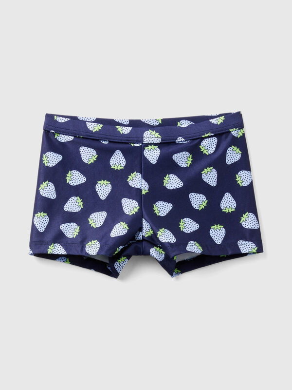 Swim trunks with strawberry pattern Junior Boy