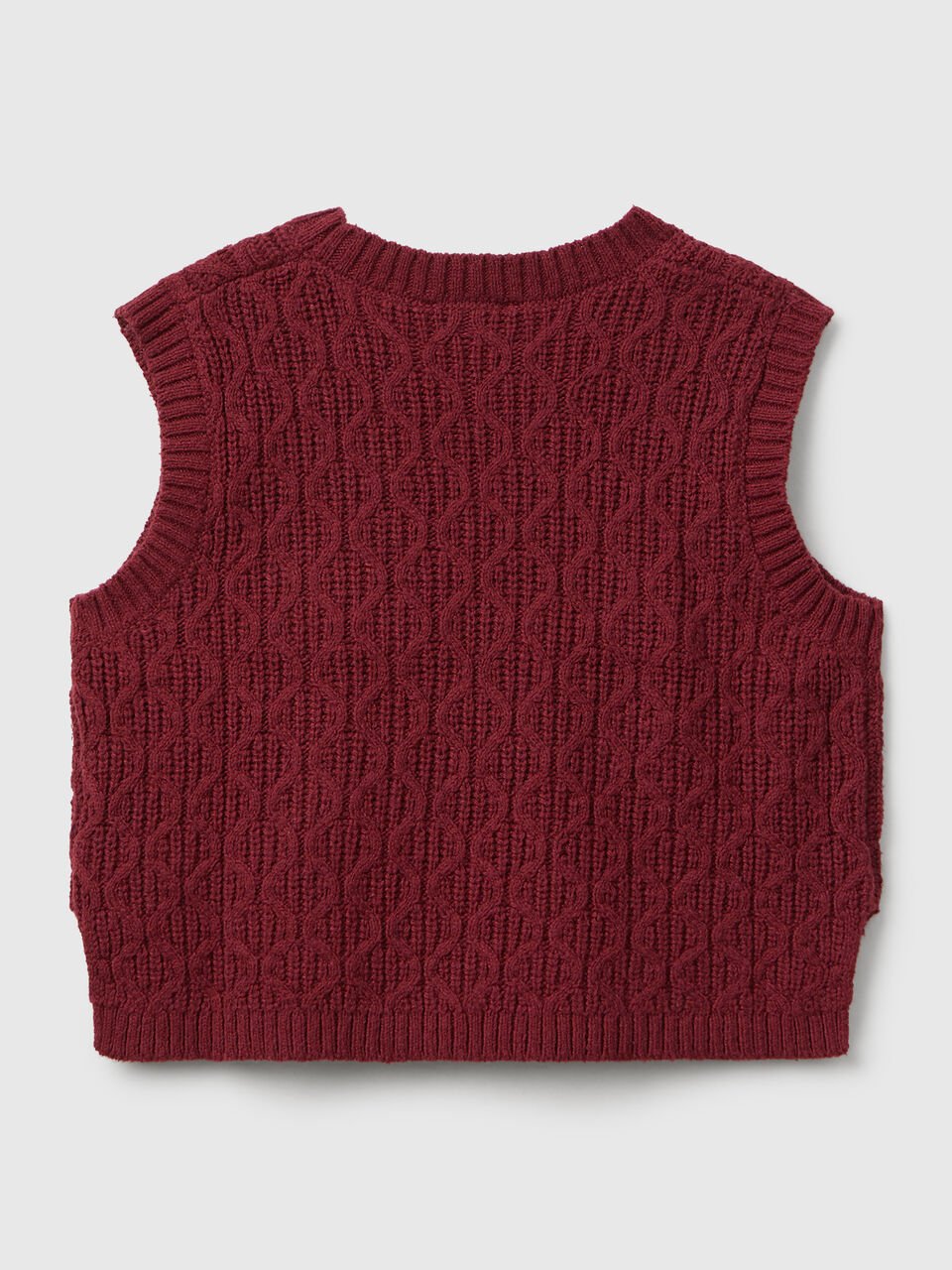 SLEEVELESS SWEATER Junior Girl image number 2