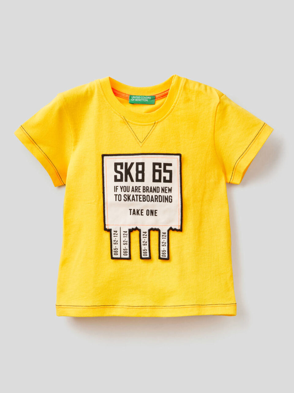 T-shirt with 3D applique image number 1