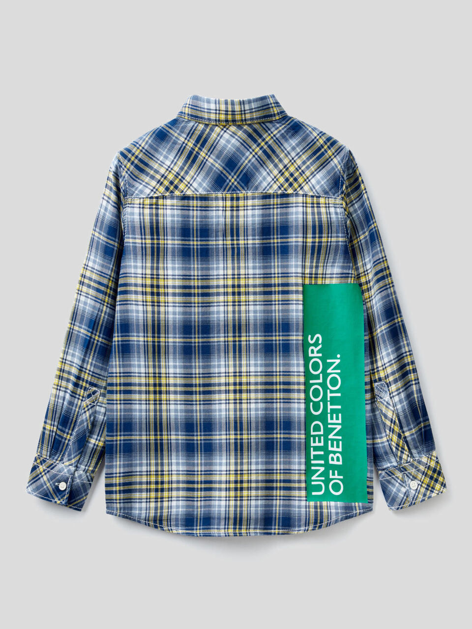 Check shirt in 100% cotton image number 2