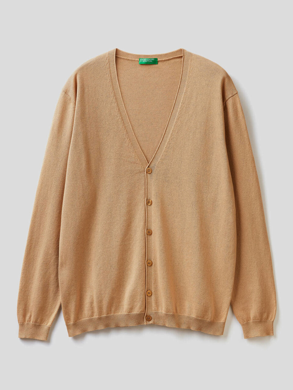 Cardigan in warm 100% cotton image number 1
