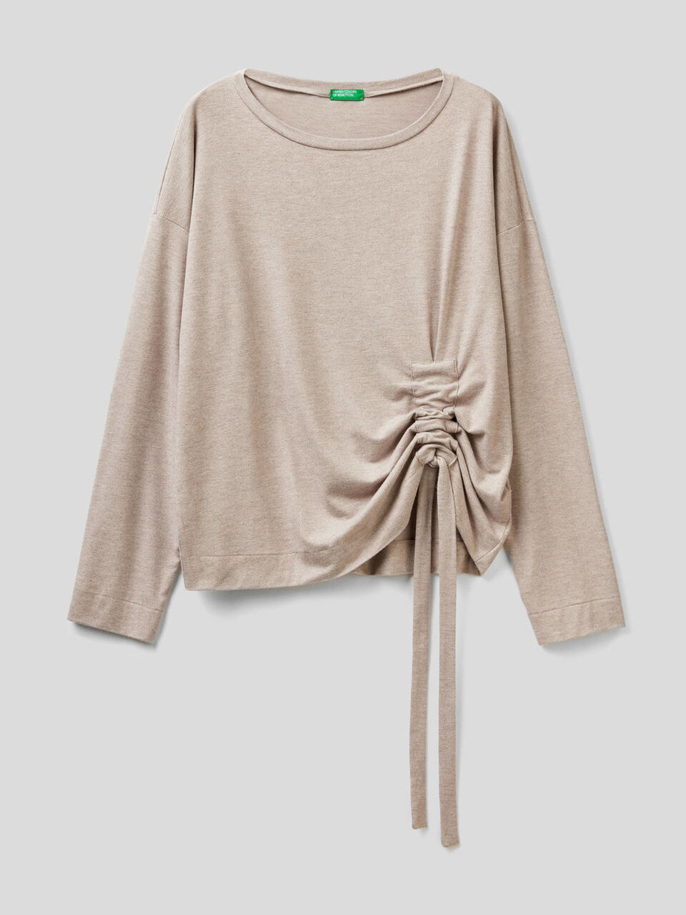 Flowy t-shirt with bow image number 1