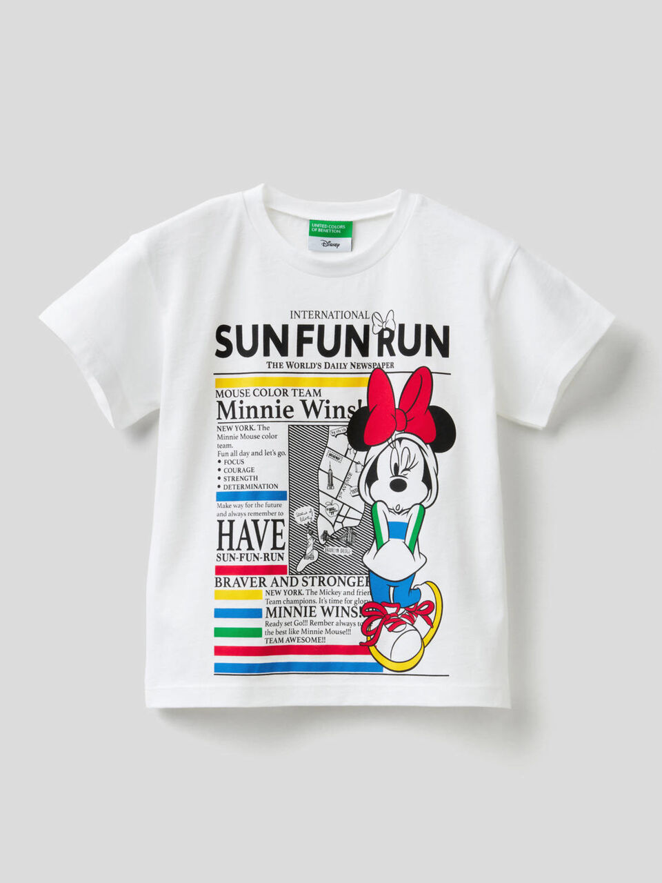 T-shirt with Minnie Mouse print image number 1