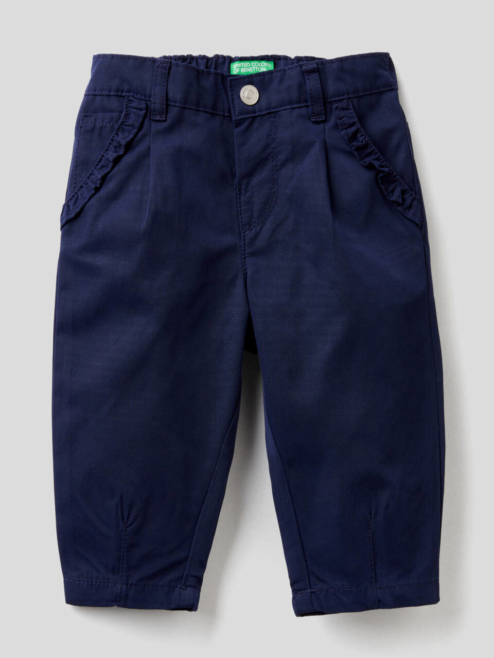 Trousers with small rouches image number 1