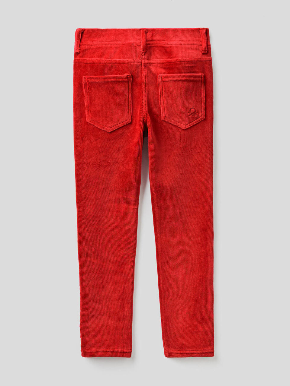 Super skinny chenille trousers image number 2