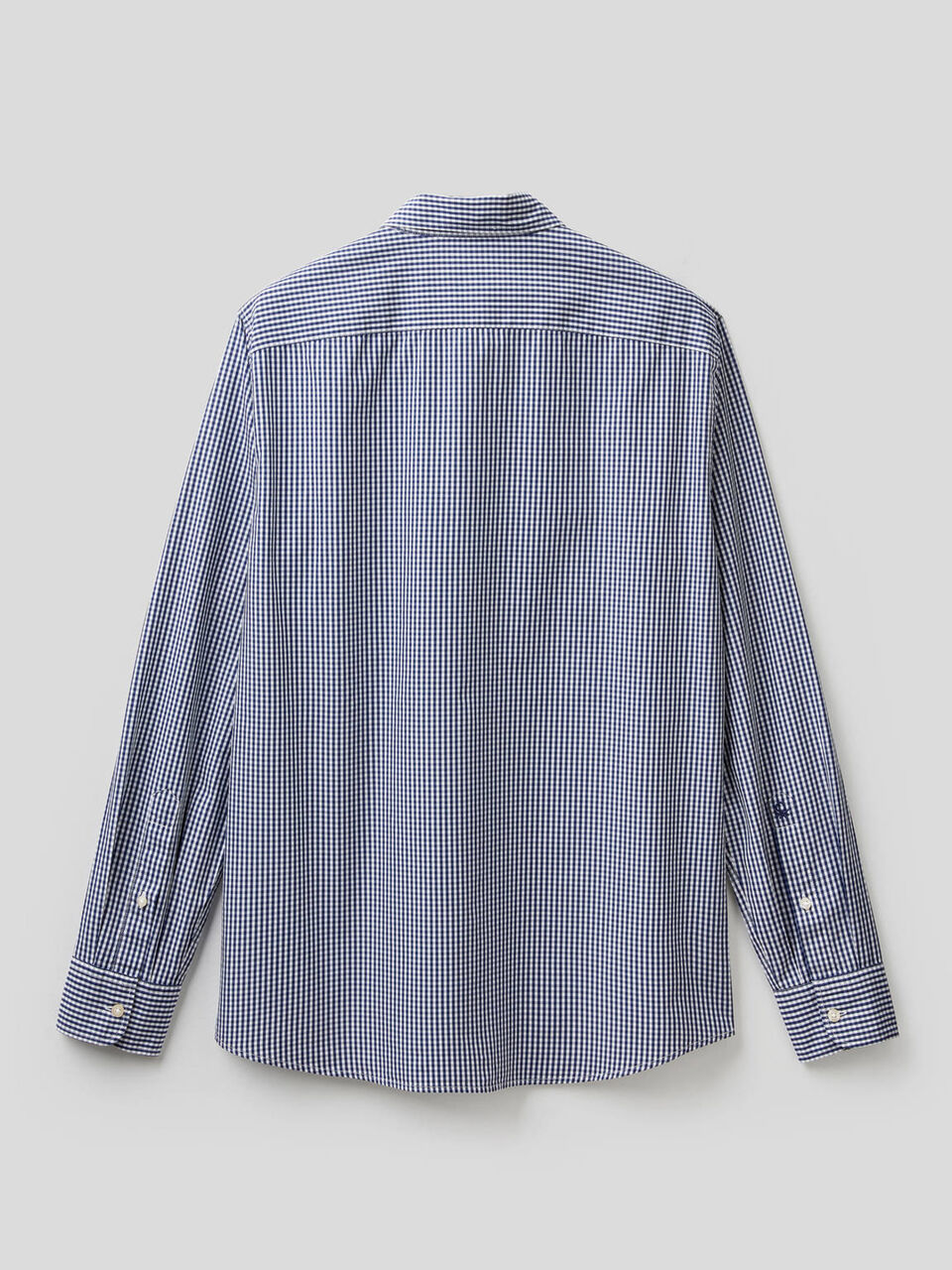Slim fit 100% organic cotton shirt image number 2