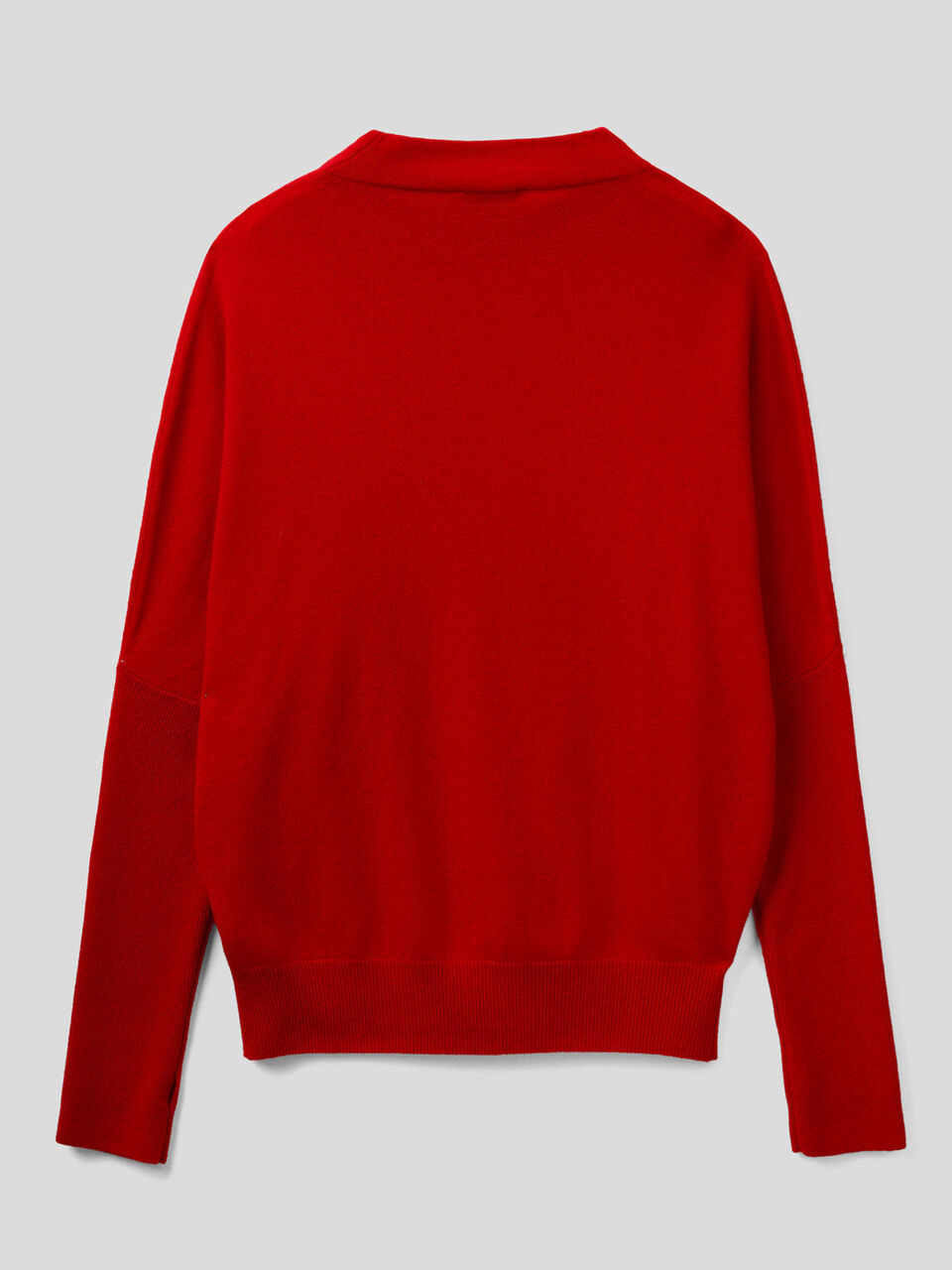 Turtleneck with ribbed sleeves image number 2