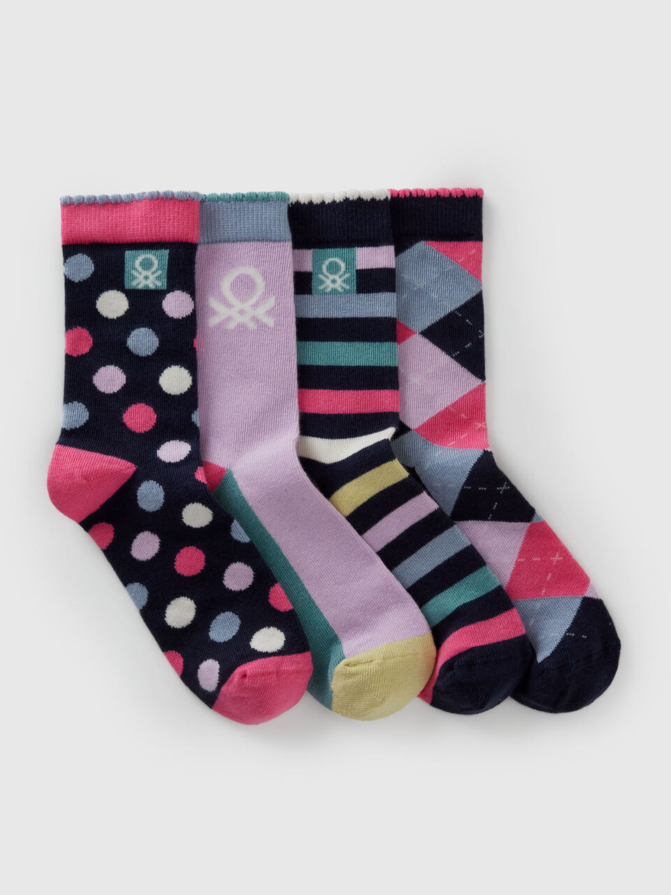 KNITTED SOCKS 4 PAIR Junior Boy image number 1