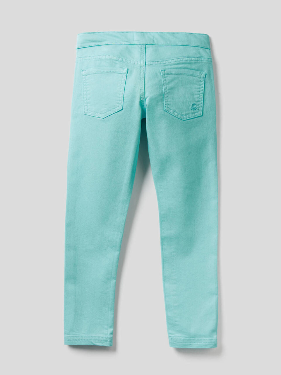 Twill trousers in stretch cotton blend. image number 2