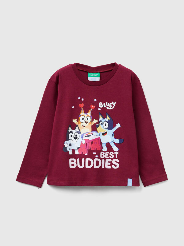 T-shirt with Bluey ©Ludo Studio print Junior Girl