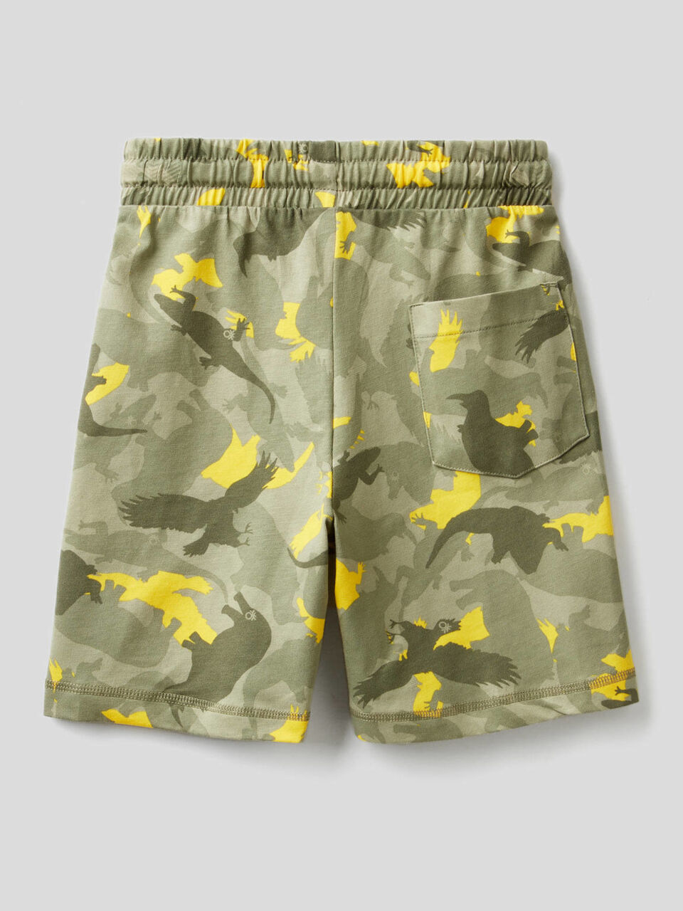 Safari camouflage print bermudas image number 2