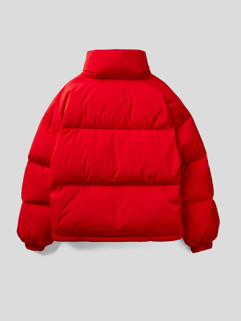 Short padded jacket with high neck image number 2