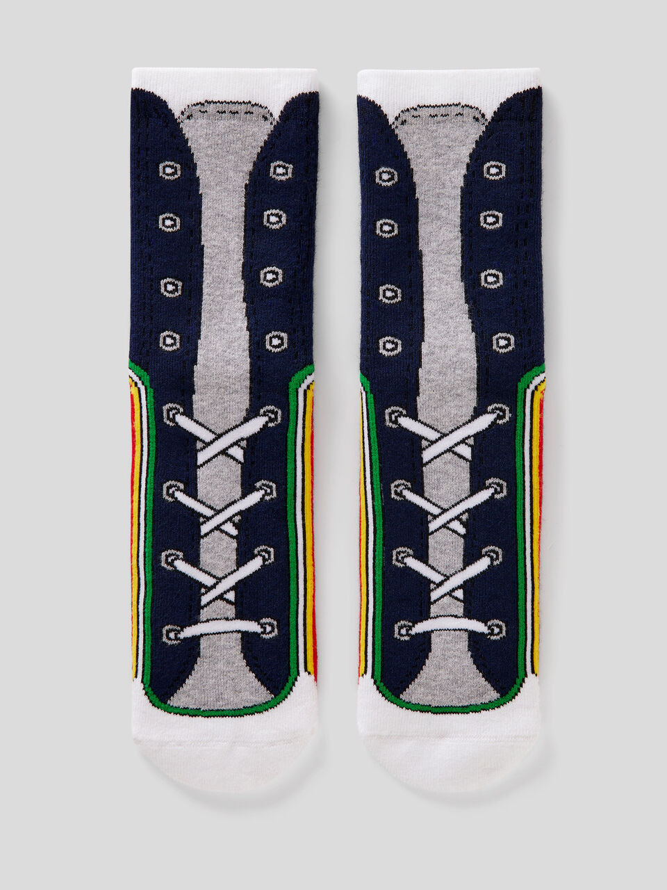 Non-slip socks with animal graphic image number 1