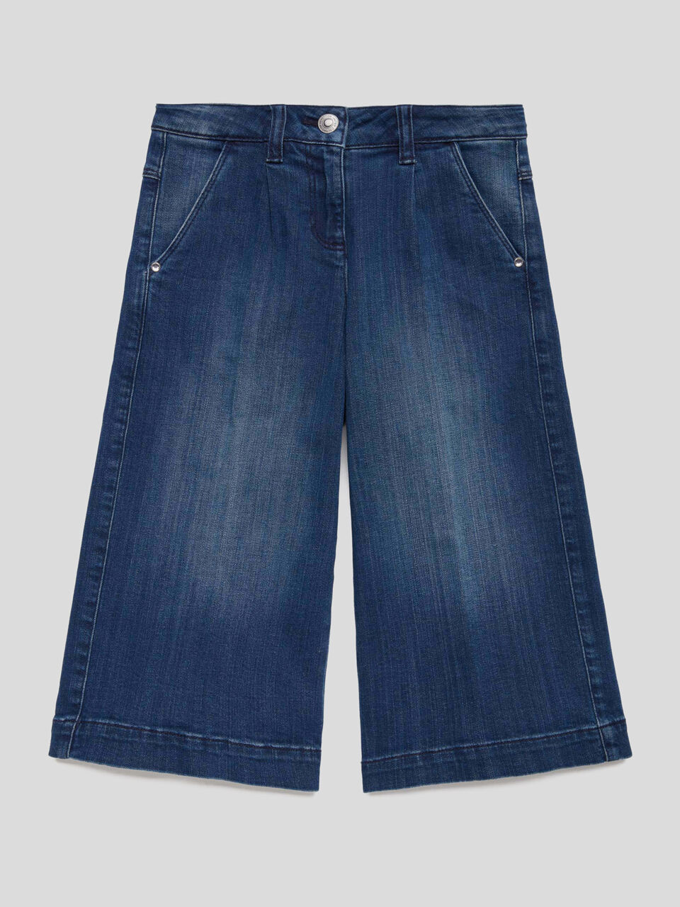 Flared 3/4 jeans image number 1