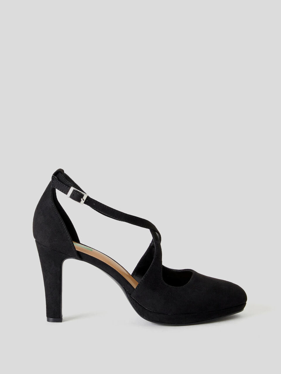 Sandals with heel and platform image number 1