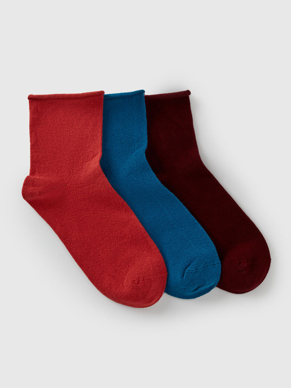 KNITTED SOCKS 3 PAIR Women image number null