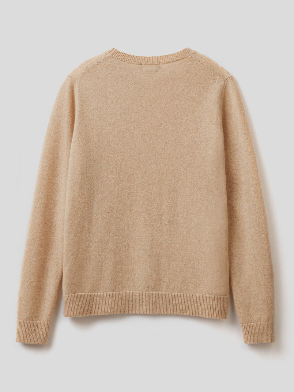 Crew neck sweater in pure cashmere image number 2