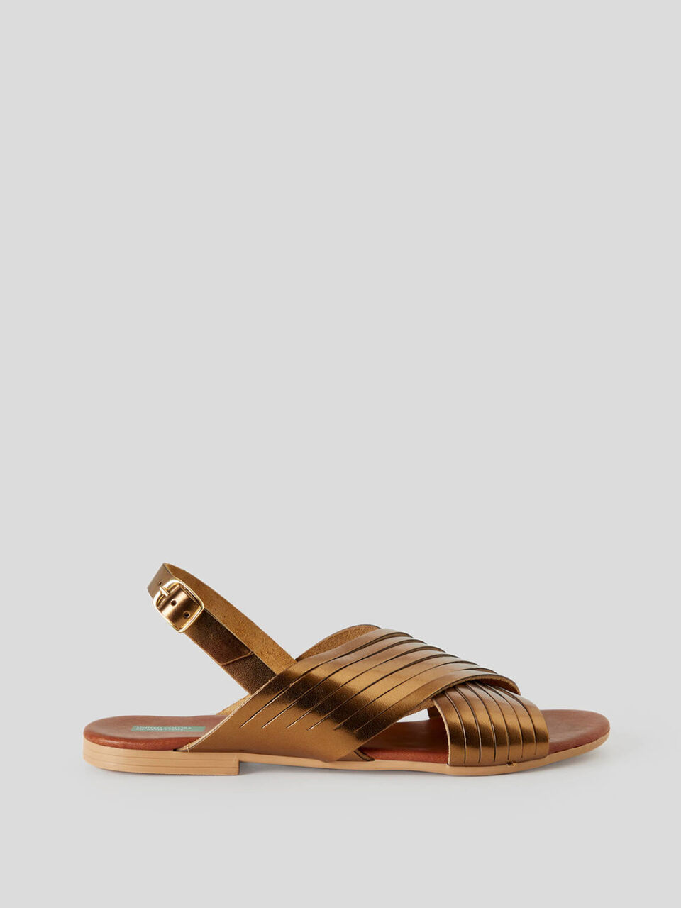 Criss-cross flat sandals image number 1