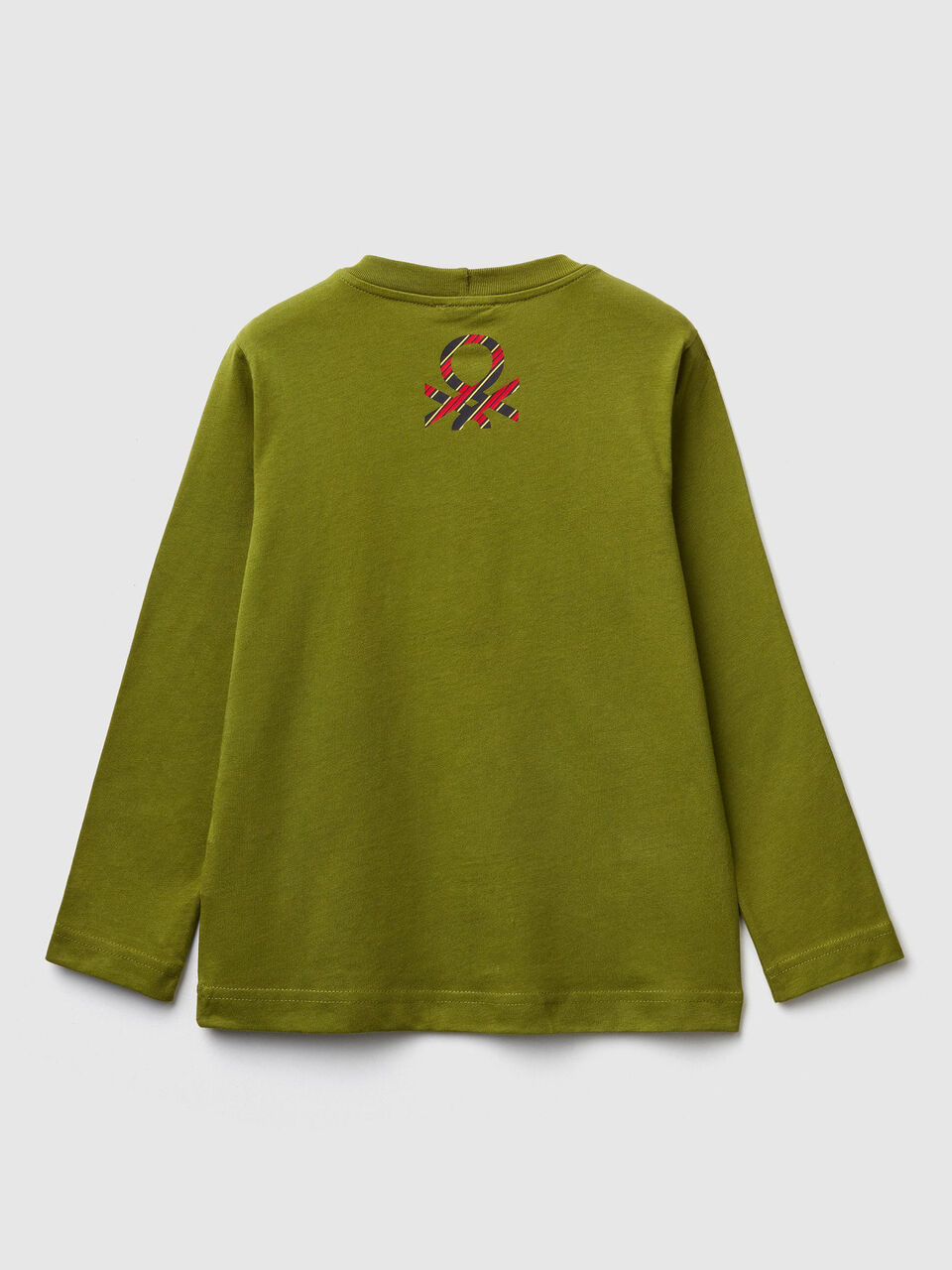 T-shirt with printed bands image number 2