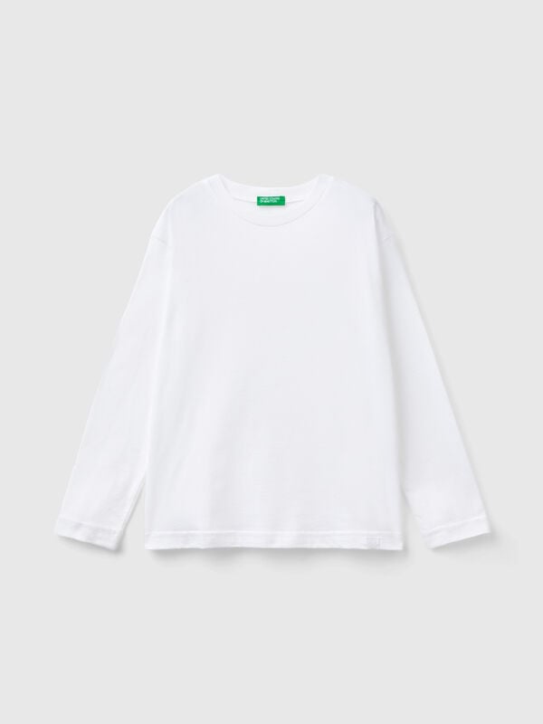  cotton crew neck t-shirt Junior Boy