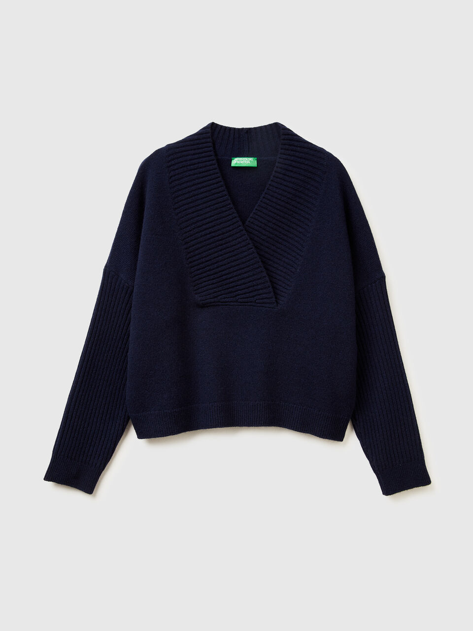 V NECK SWEATER L/S Women image number 1