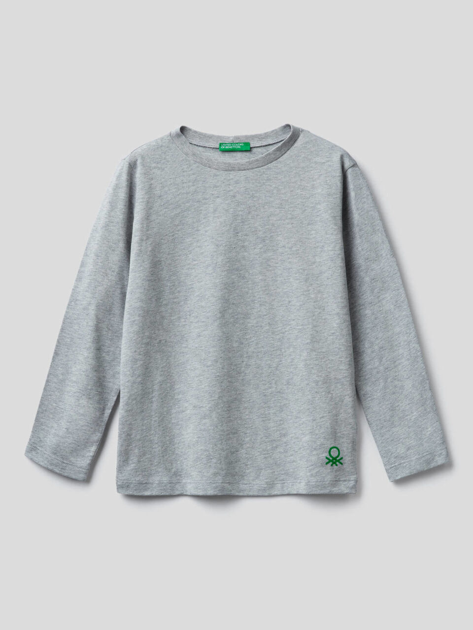 Long sleeve organic cotton t-shirt image number 1
