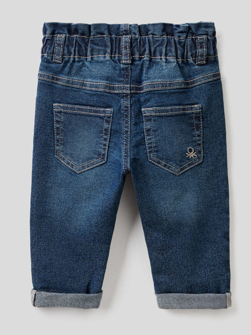 "Eco Recycle" paperbag cut jeans image number 2