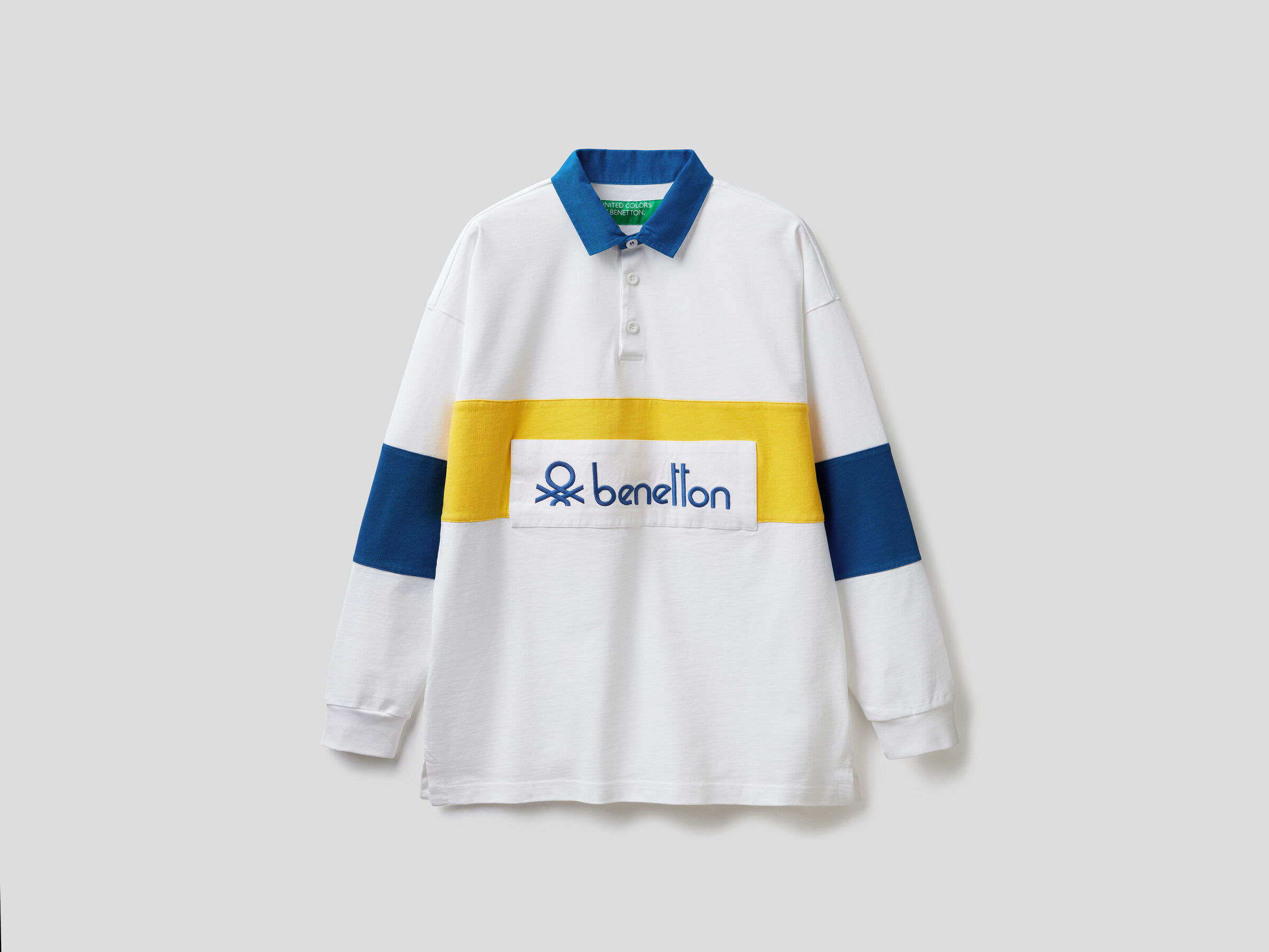 Rugby polo in organic cotton image number 6