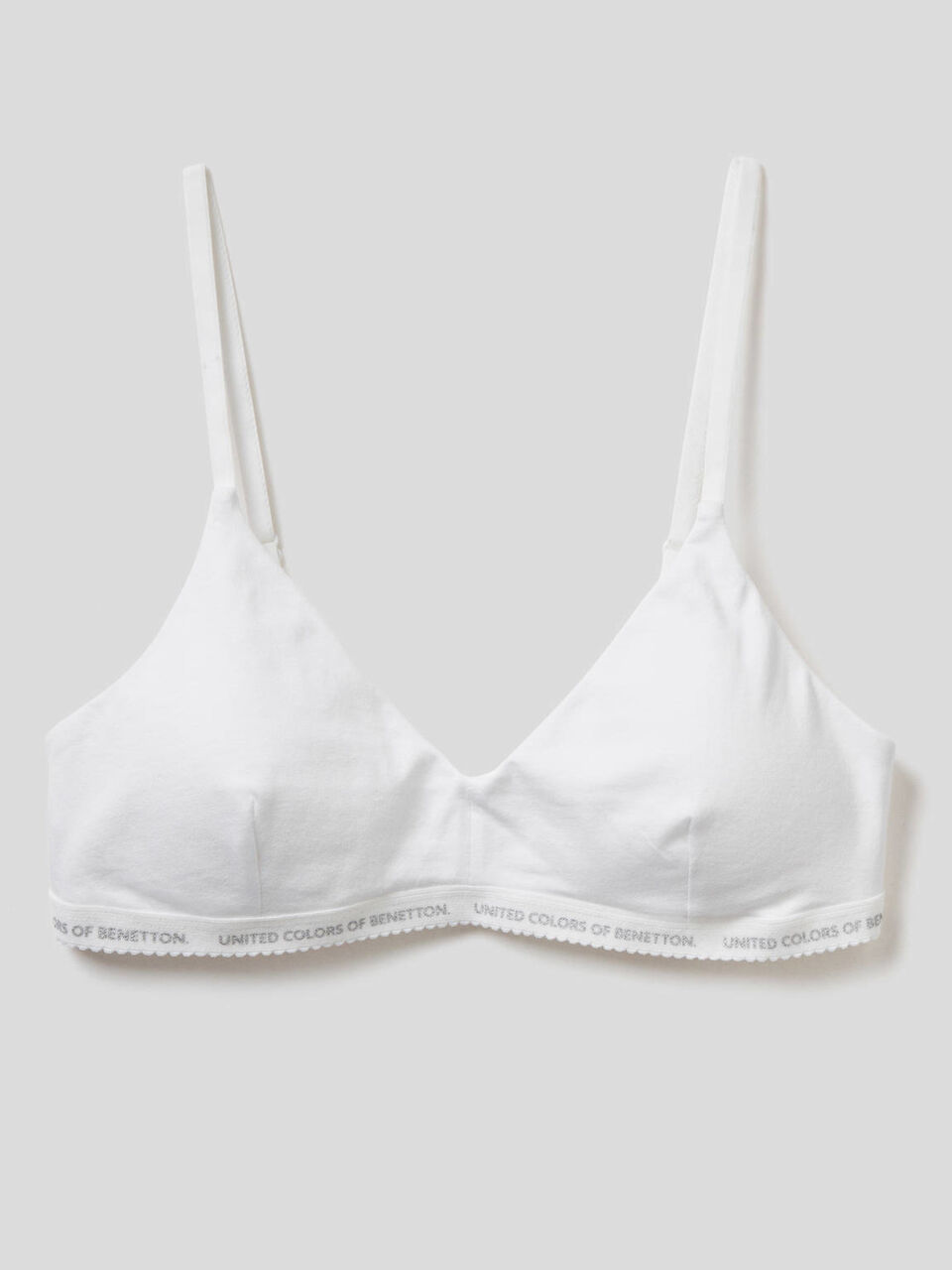Stretch organic cotton bra image number 1