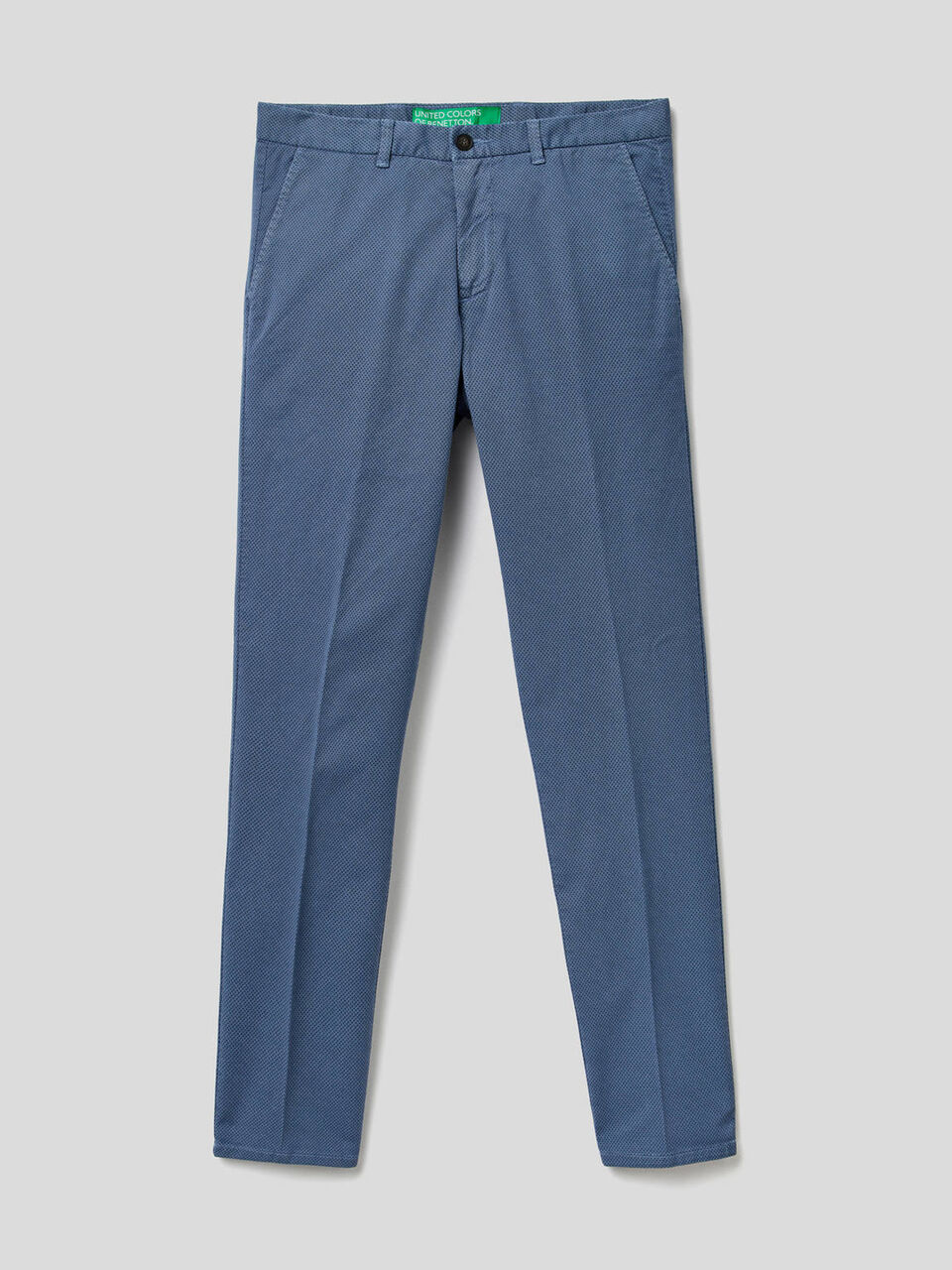 Slim fit chinos in stretch cotton image number 1