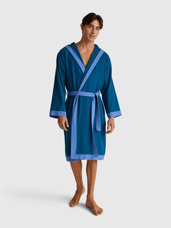 Robe with logo