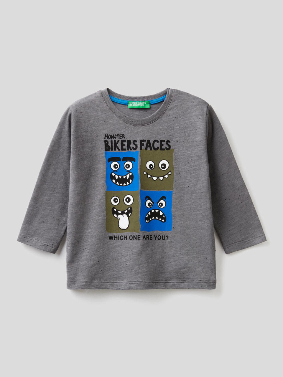 T-shirt with cotton blend print image number 1