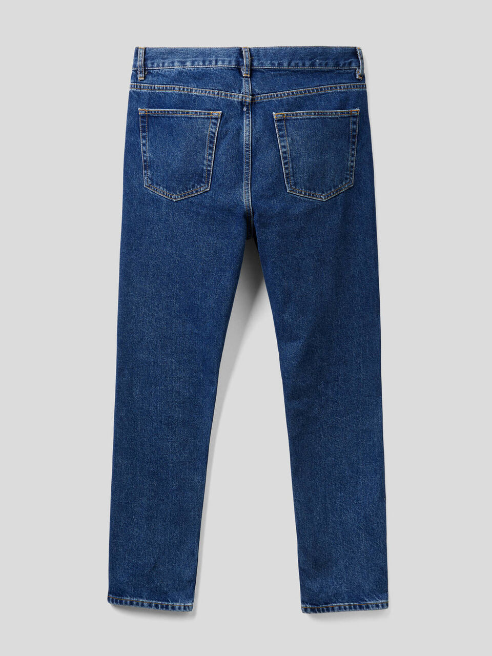 Cropped 100% cotton jeans image number 2