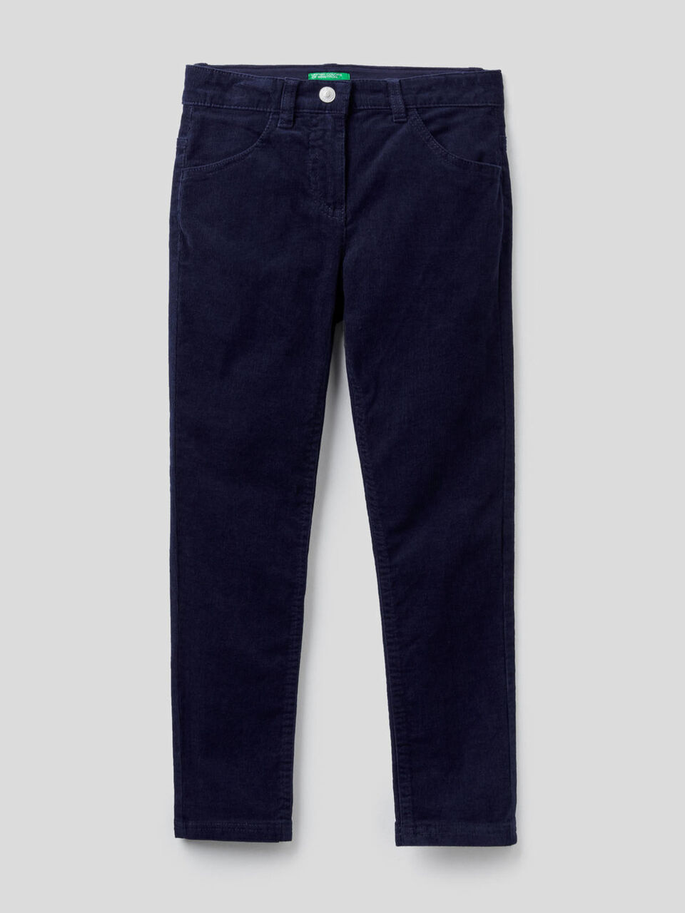 Stretch velvet trousers image number 1