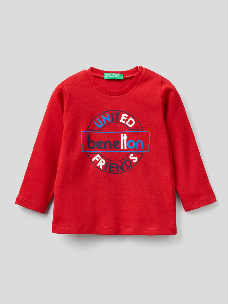 Long sleeve organic cotton t-shirt image number 1