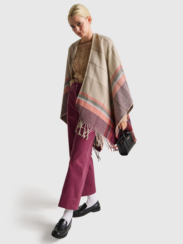 Straight trousers with cuff Women