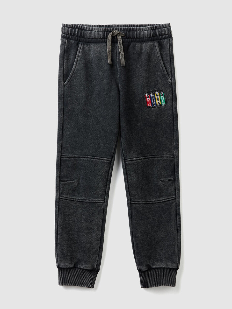 Jogger sweatpants with patch image number 1