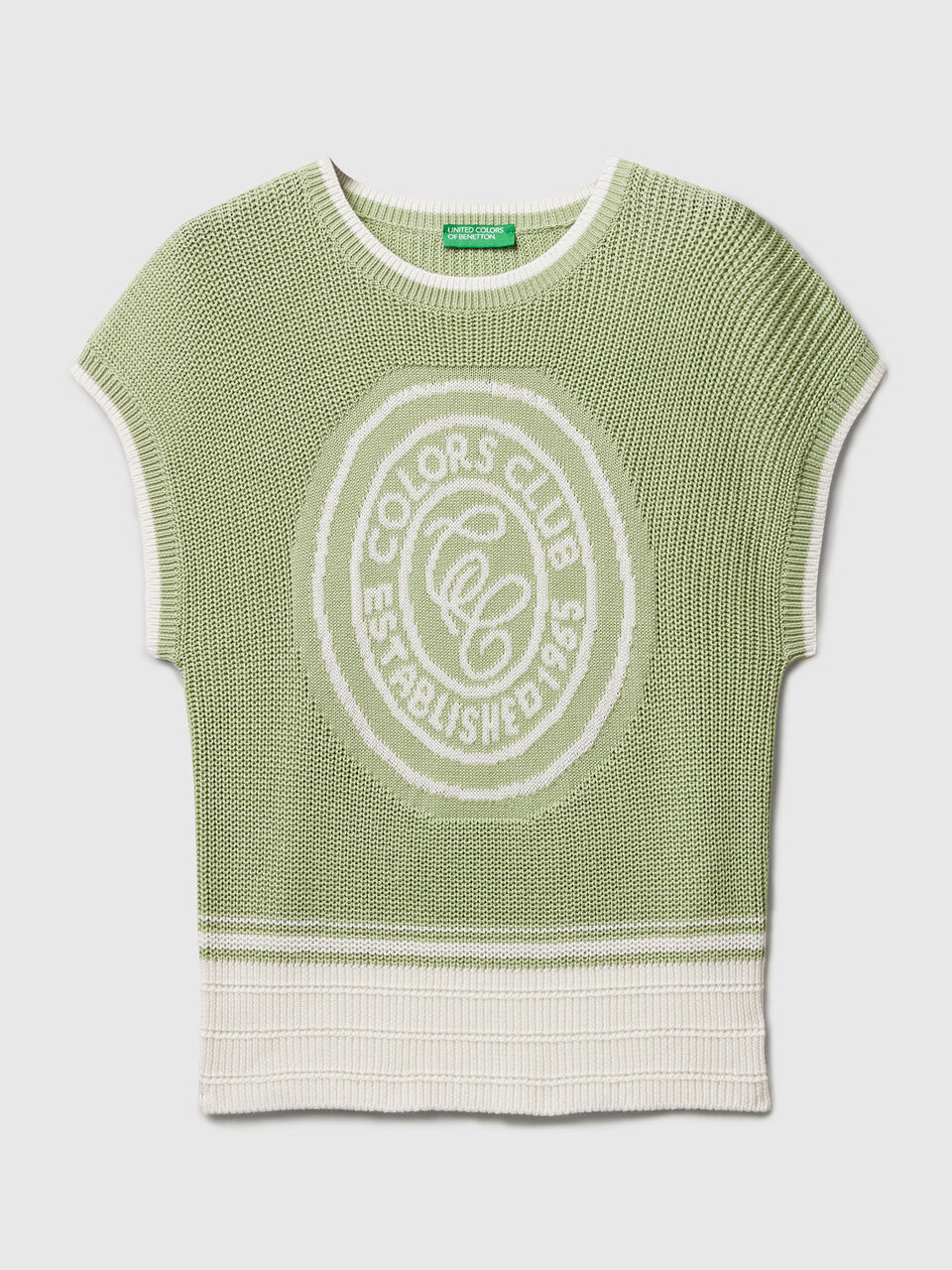 SLEEVELESS SWEATER Women image number null