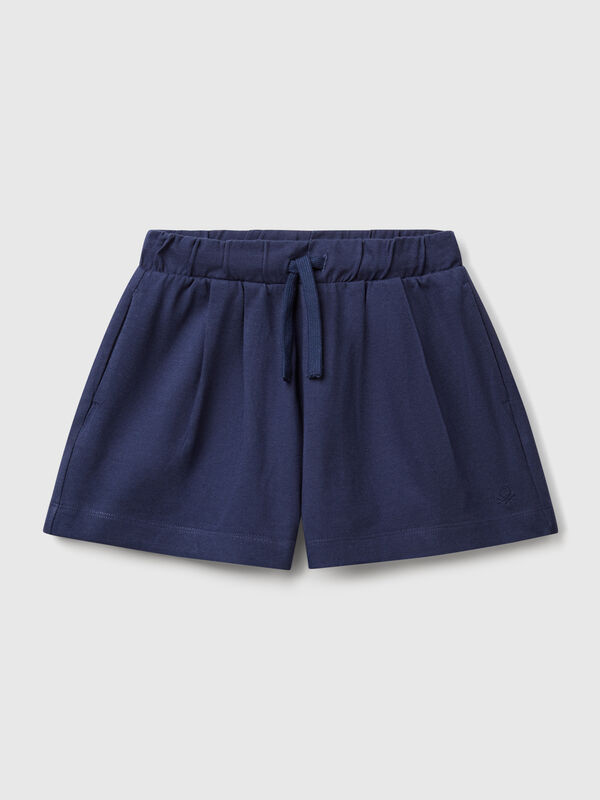 Shorts in pure cotton Junior Girl