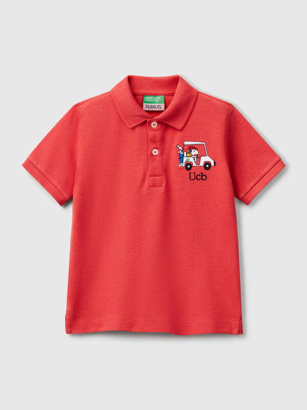 Polo with Snoopy embroidery ©Peanuts  Junior Boy