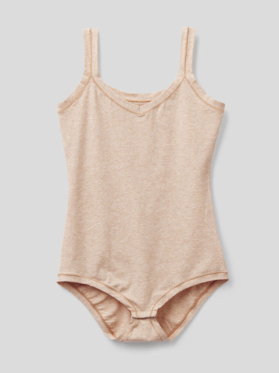 Bodysuit in stretch cotton image number 1