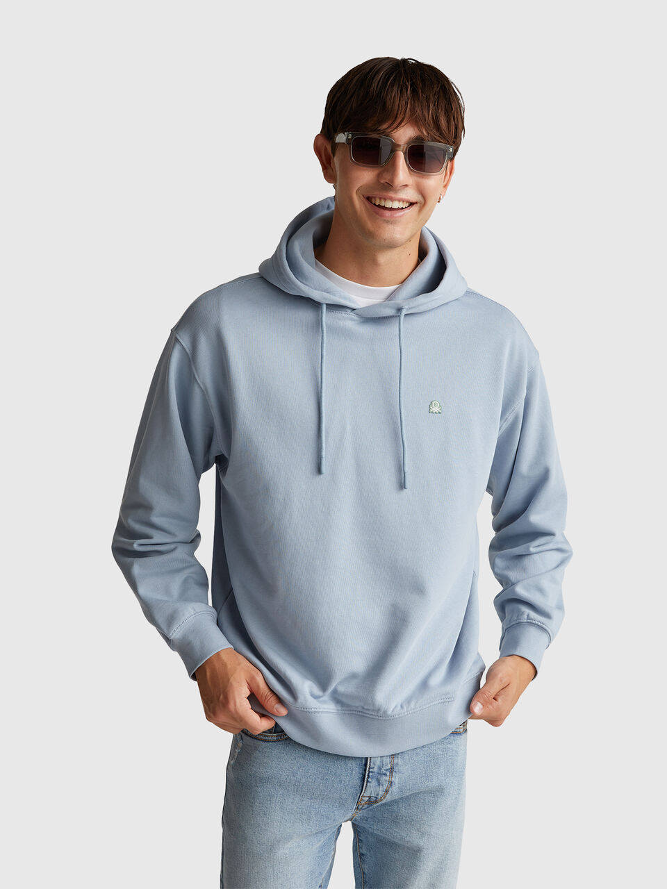 SWEATER W/HOOD Men image number null