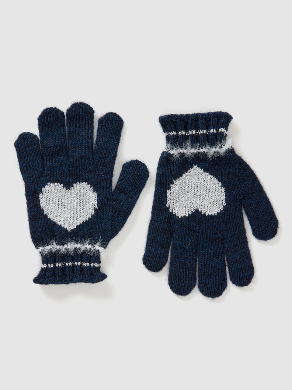 Gloves in wool and viscose image number 1