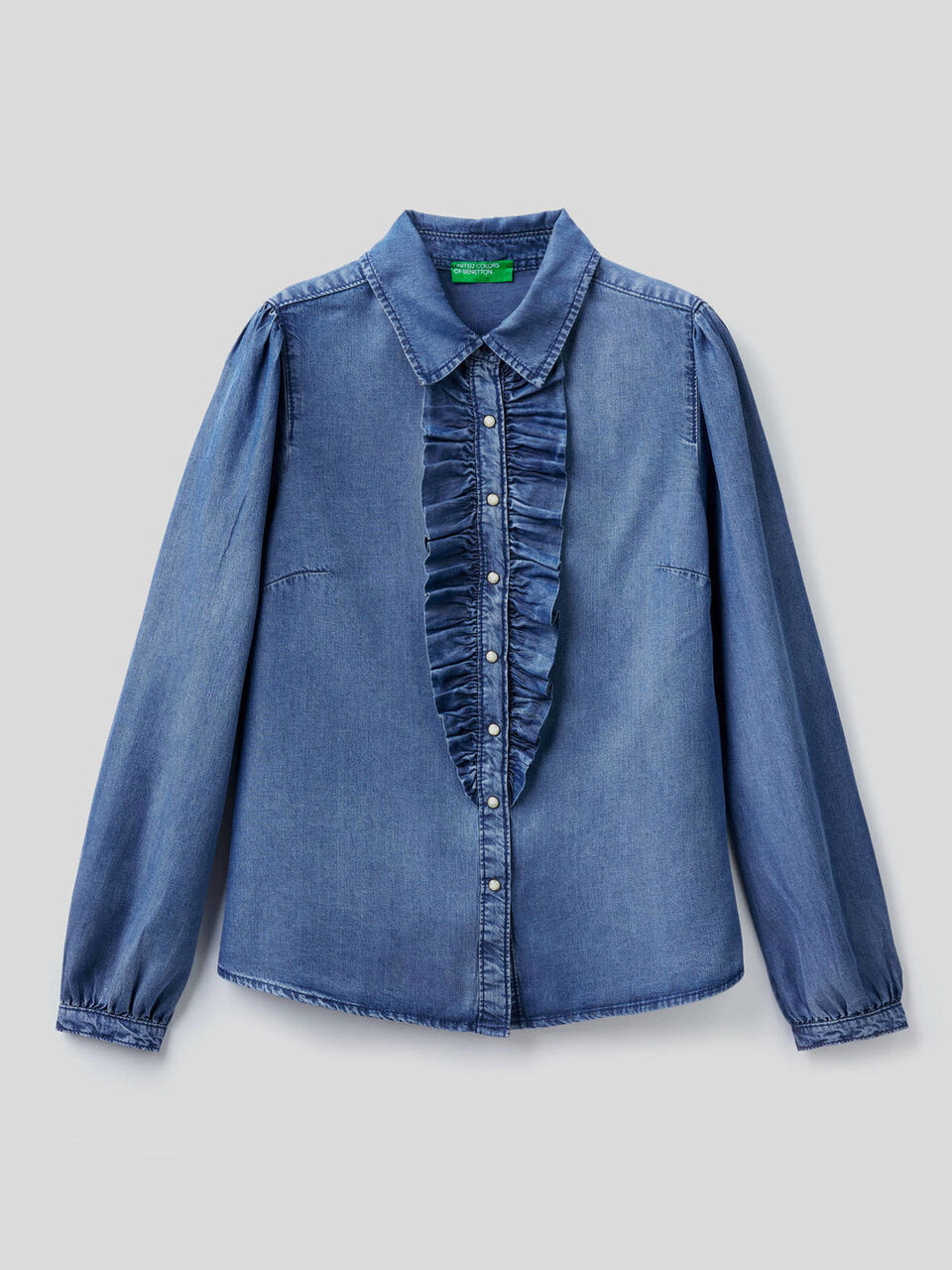Shirt with rouches image number 1