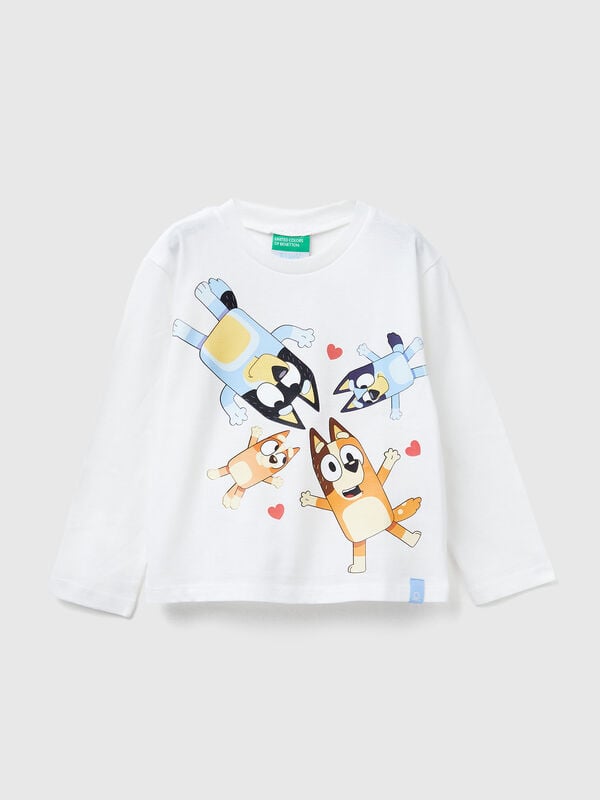 T-shirt with Bluey ©Ludo Studio print Junior Girl