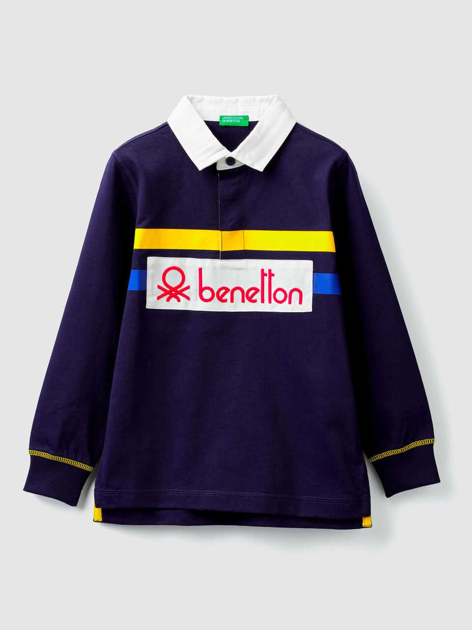 Jersey polo with logo image number 1