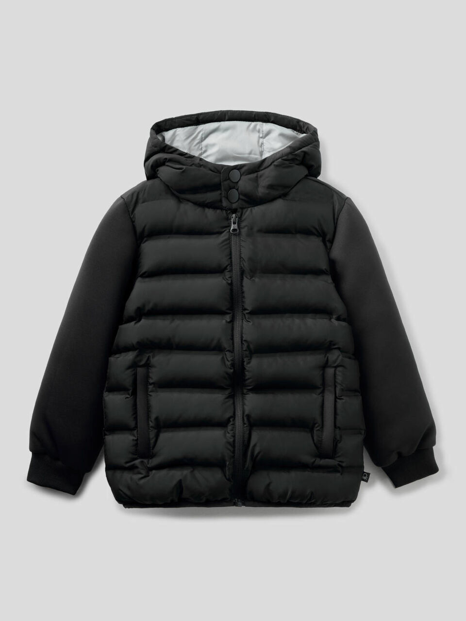 Padded jacket with hood image number 1