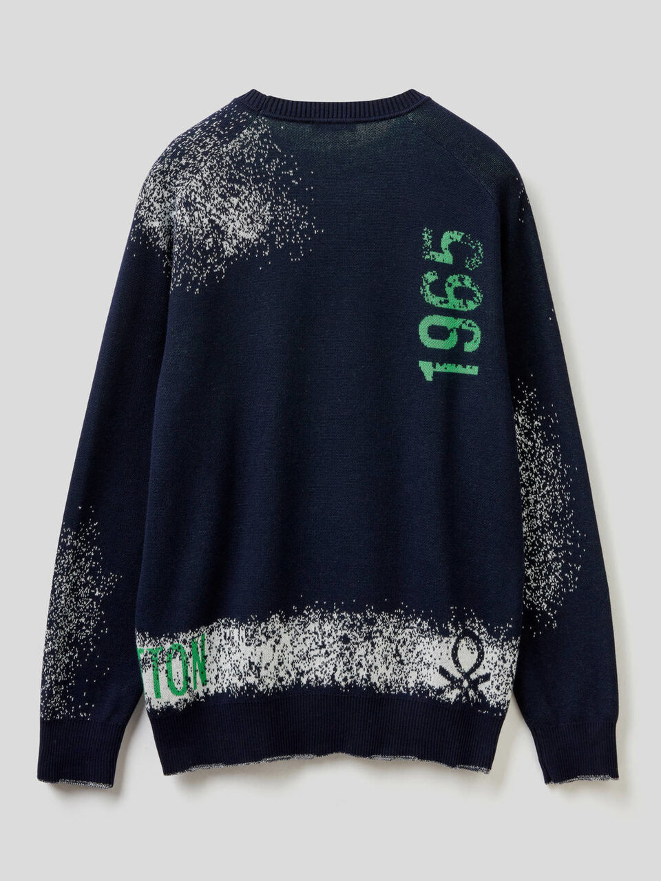 Sweater with graffiti effect logo image number 2