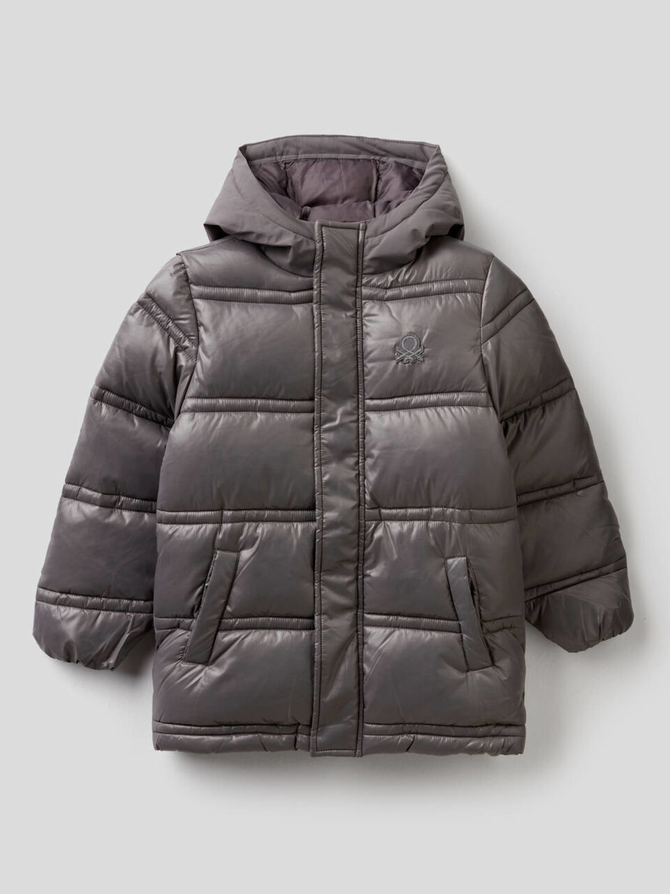 Padded jacket with hood image number 1