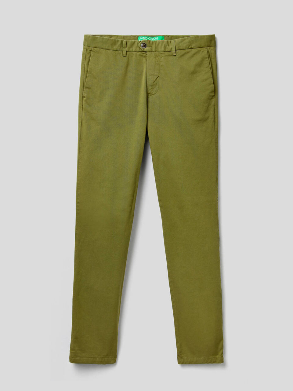 Stretch slim fit chinos image number 1